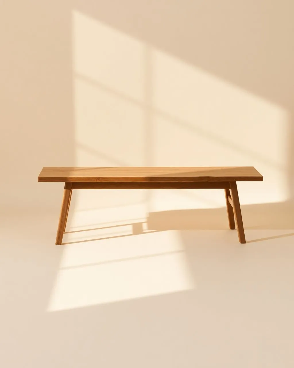 Monolith Bench — Quarter-sawn Oak